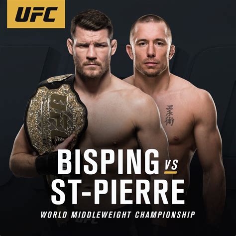 michael bisping vs gsp|gsp vs bisping fight date.